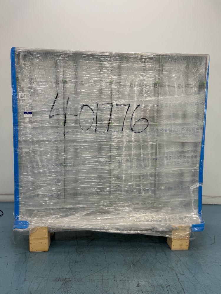 Image of Tecniplast DGR16DD Lab Cage Rack – 4-Column / 4-Level Mono-Front Shelving Unit